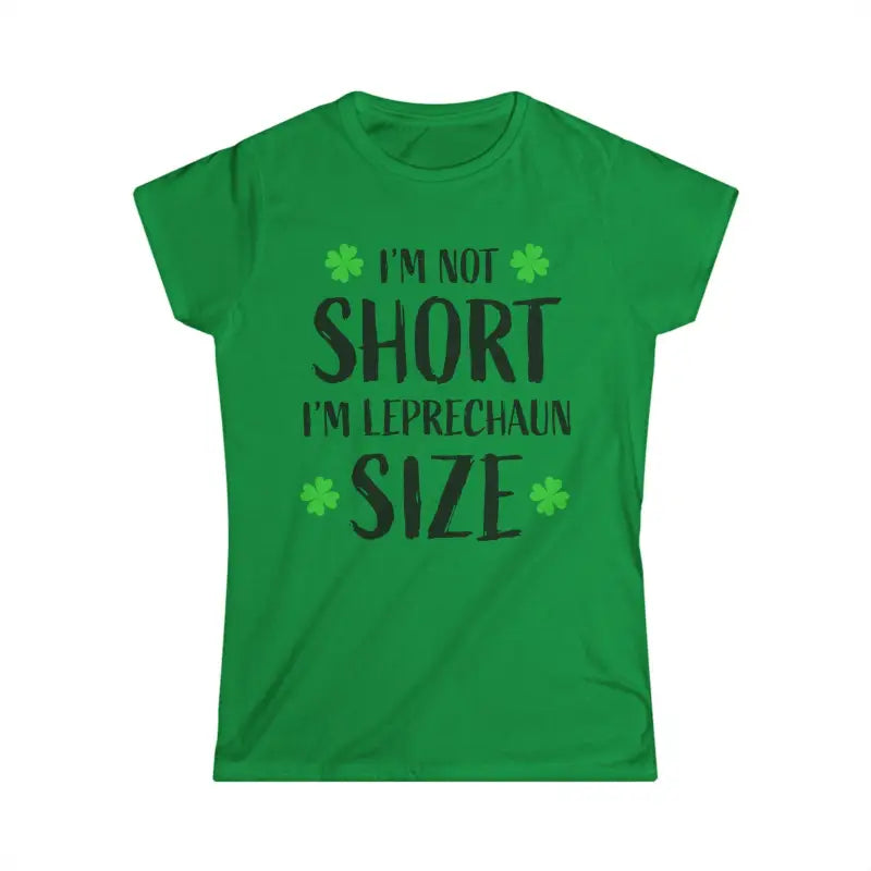 I'm Not Short I'm Leprechaun Sized T Shirt for St Patricks Day - Ocean State Styles