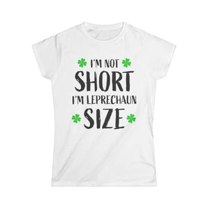 I'm Not Short I'm Leprechaun Sized T Shirt for St Patricks Day - Ocean State Styles