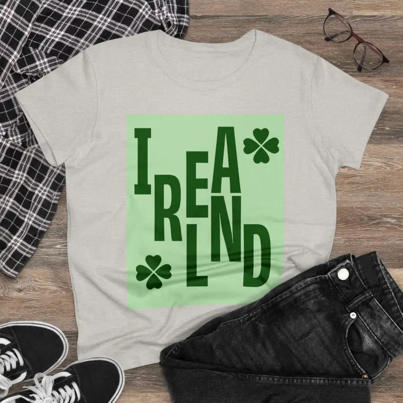 Ireland Graphic T Shirt for Women Casual Wear Fashion - Ocean State Styles