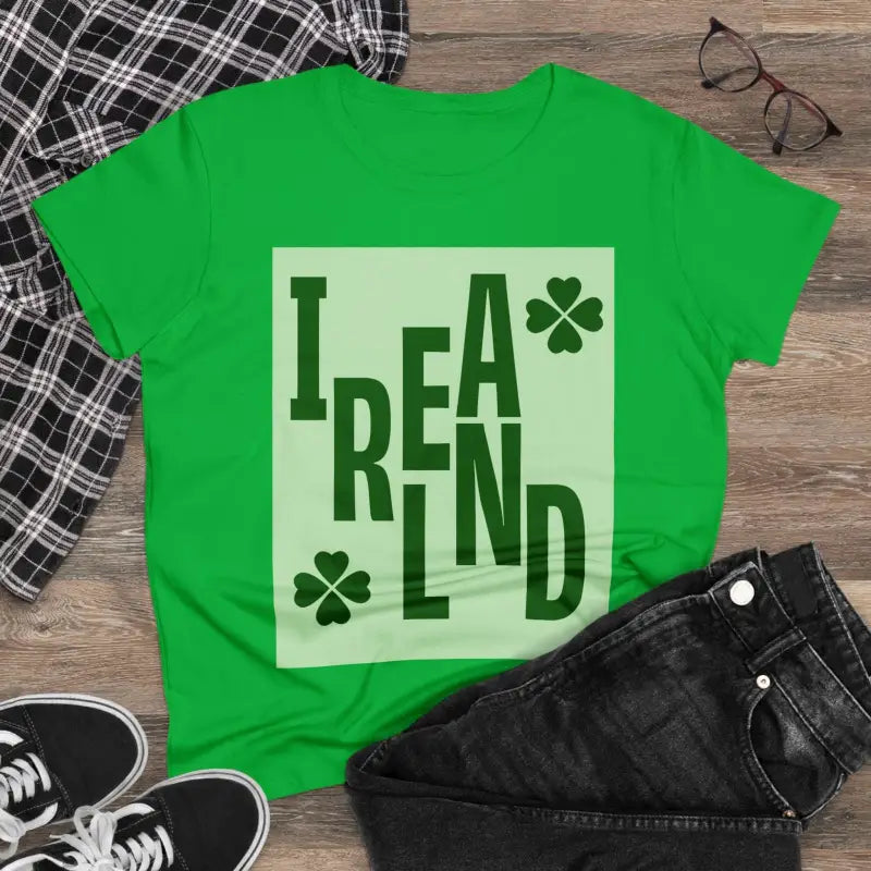 Ireland Graphic T Shirt for Women Casual Wear Fashion - Ocean State Styles