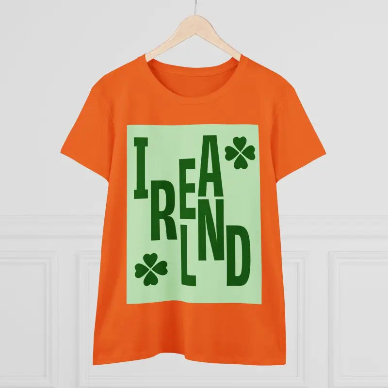 Ireland Graphic T Shirt for Women Casual Wear Fashion - Ocean State Styles