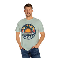 Island Reef Unisex Garment Dyed Eat Beach Relax Repeat Tee - Ocean State Styles
