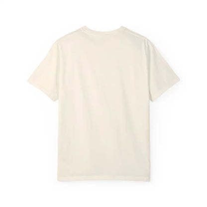 Plain, short-sleeved, off-white t-shirt from Island Reef Eat Beach Relax Repeat collection