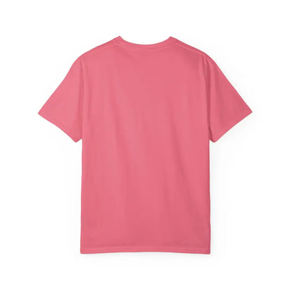 Pink short-sleeved Island Reef Unisex Garment Dyed Eat Beach Relax Repeat Tee