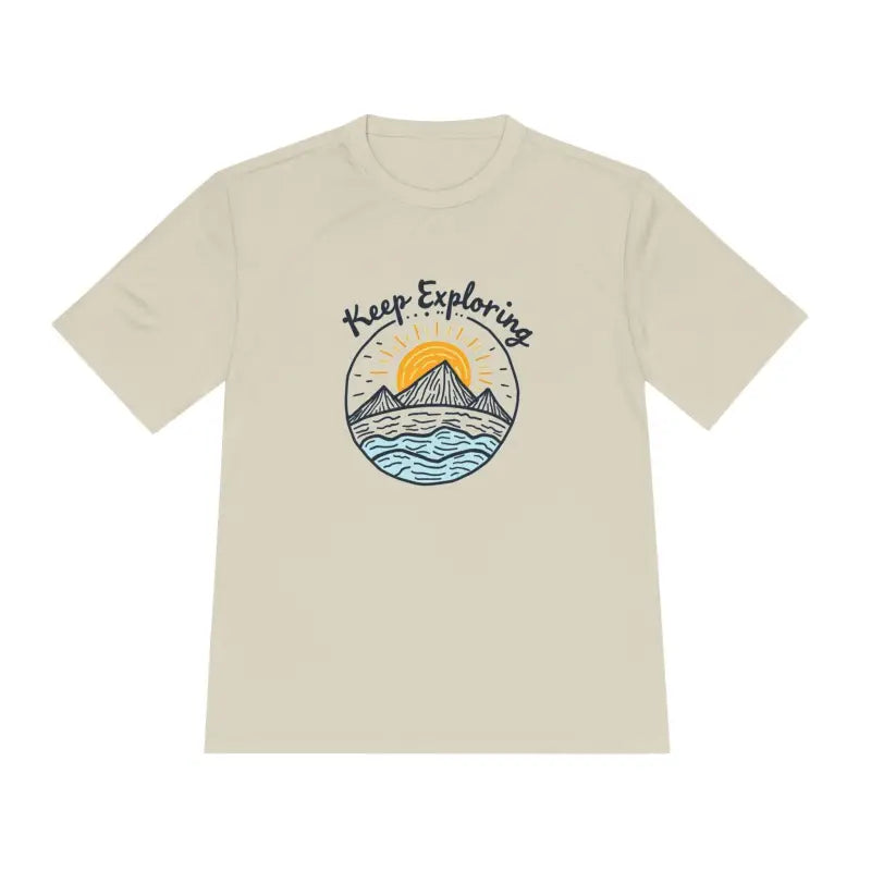 Keep Exploring Quick Dry Unisex Adventure T-Shirt for Outdoor Activities - Ocean State Styles