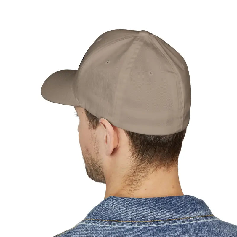 Khaki baseball cap featuring Narragansett Rhode Island embroidery for a stylish look