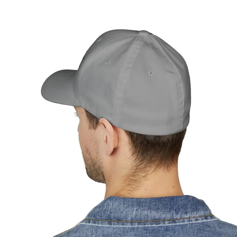 Gray baseball cap featuring Narragansett Rhode Island embroidery for a stylish look