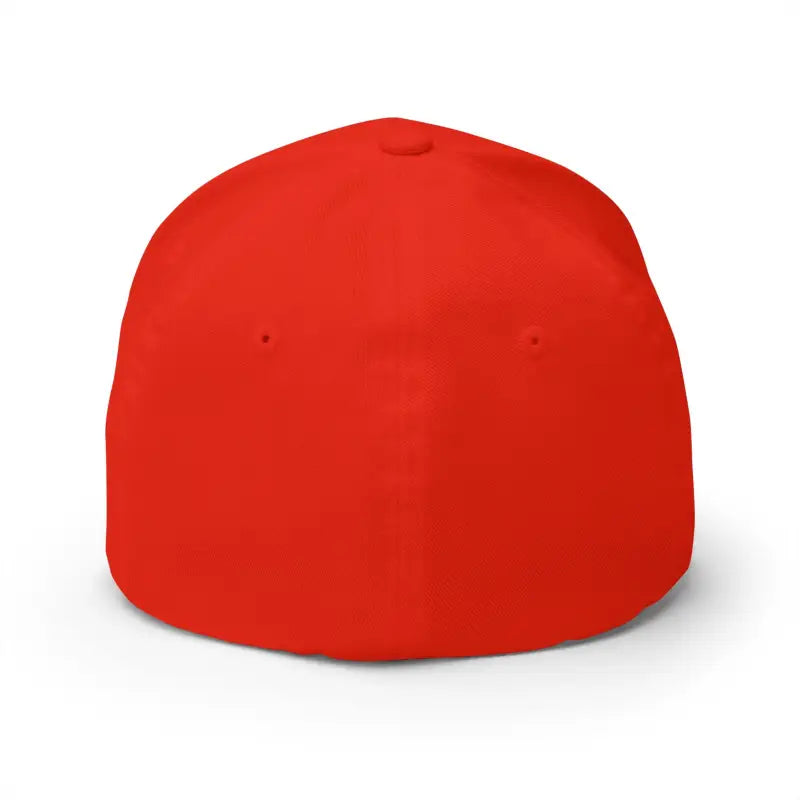 Red baseball cap from the Narragansett Rhode Island Embroidered Cap stylish hat