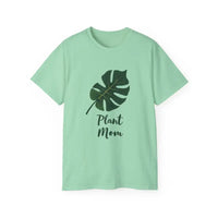 Lavender Plant Mom T Shirt With Monstera Leaf Design - Ocean State Styles