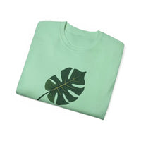Lavender Plant Mom T Shirt With Monstera Leaf Design - Ocean State Styles