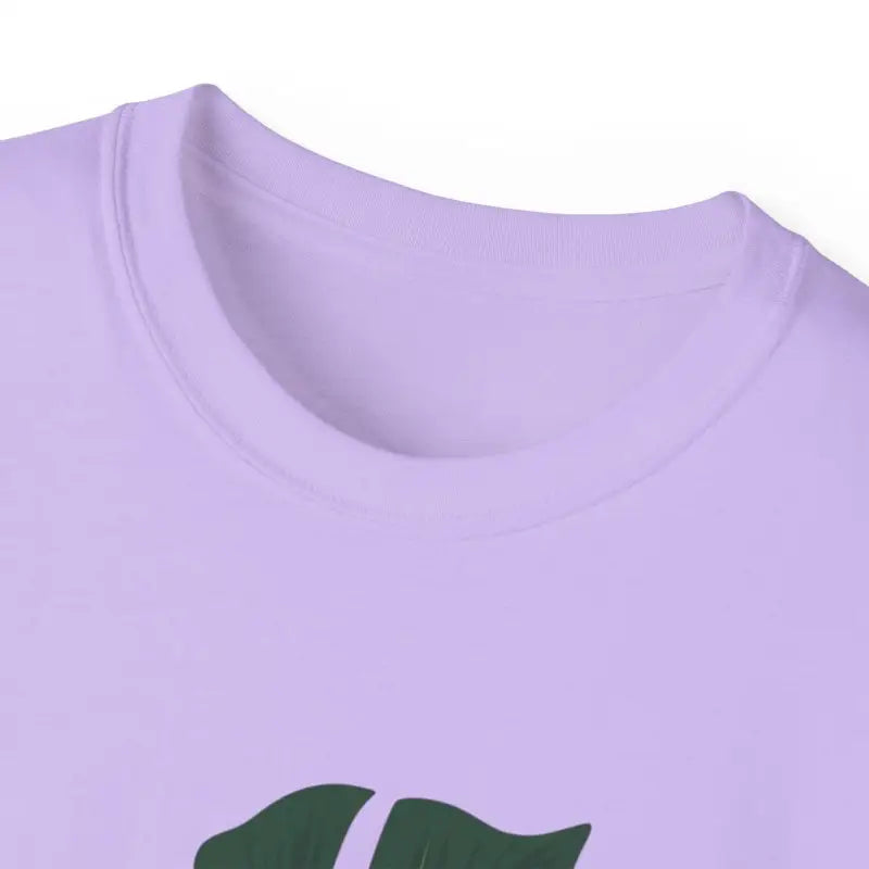 Lavender Plant Mom T Shirt With Monstera Leaf Design - Ocean State Styles