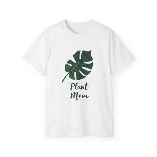 Lavender Plant Mom T Shirt With Monstera Leaf Design - Ocean State Styles