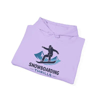 Lavender Snowboarding Hoodie for Winter Sports Enthusiasts - Ocean State Styles