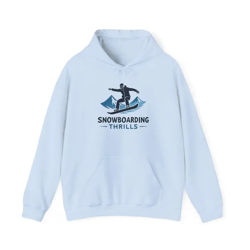 Lavender Snowboarding Hoodie for Winter Sports Enthusiasts - Ocean State Styles