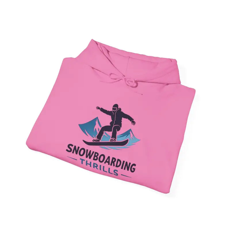 Lavender Snowboarding Hoodie for Winter Sports Enthusiasts - Ocean State Styles