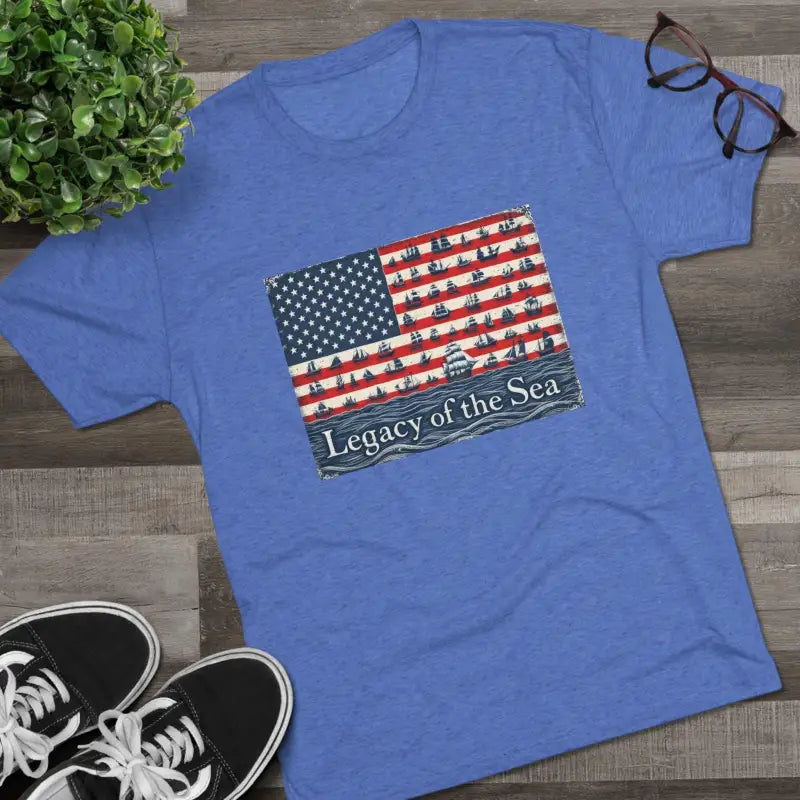 Legacy of the Sea Nautical Flag Unisex T Shirt for Ocean Lovers - Ocean State Styles