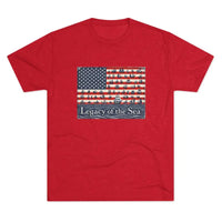 Legacy of the Sea Nautical Flag Unisex T Shirt for Ocean Lovers - Ocean State Styles