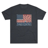 Legacy of the Sea Nautical Flag Unisex T Shirt for Ocean Lovers - Ocean State Styles