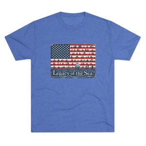 Legacy of the Sea Nautical Flag Unisex T Shirt for Ocean Lovers - Ocean State Styles