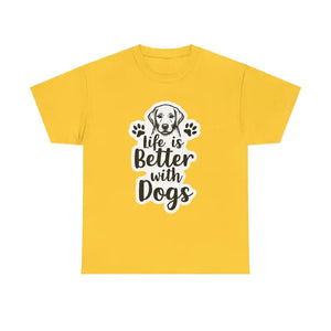 Life Is Better With Dogs T Shirt Collection For Pet Lovers - Ocean State Styles