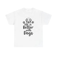 Life Is Better With Dogs T Shirt Collection For Pet Lovers - Ocean State Styles