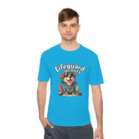 Lifeguard Dog Graphic T Shirt Collection Unisex Moisture Wicking Tee - Ocean State Styles