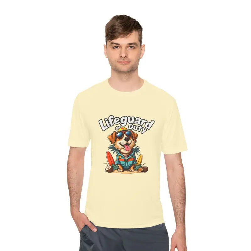 Lifeguard Dog Graphic T Shirt Collection Unisex Moisture Wicking Tee - Ocean State Styles
