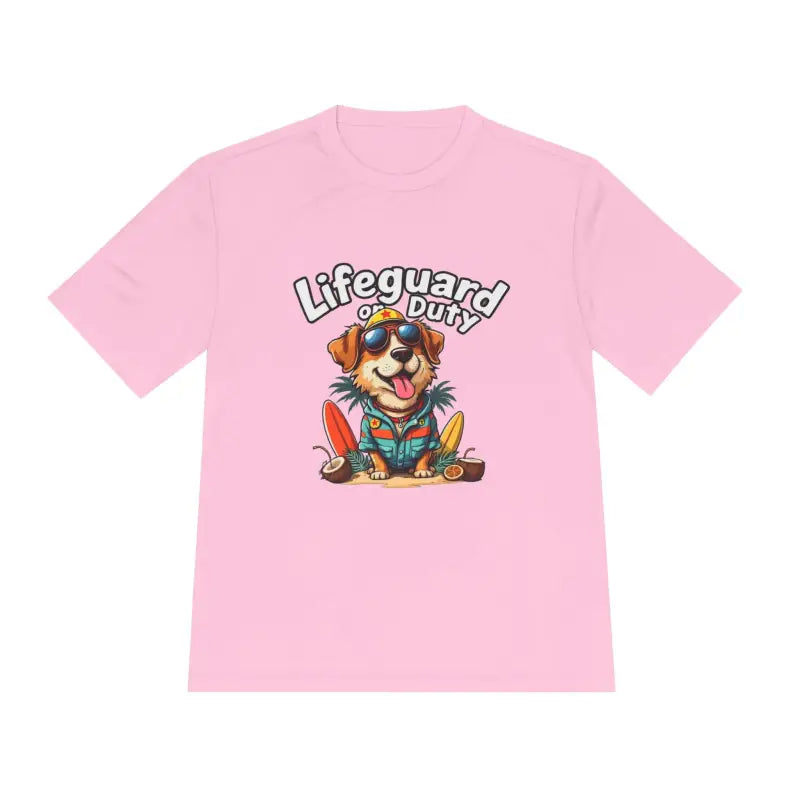 Lifeguard Dog Graphic T Shirt Collection Unisex Moisture Wicking Tee - Ocean State Styles