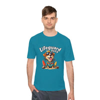 Lifeguard Dog Graphic T Shirt Collection Unisex Moisture Wicking Tee - Ocean State Styles