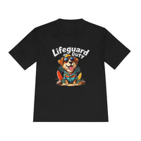 Lifeguard Dog Graphic T Shirt Collection Unisex Moisture Wicking Tee - Ocean State Styles