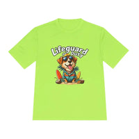 Lifeguard Dog Graphic T Shirt Collection Unisex Moisture Wicking Tee - Ocean State Styles