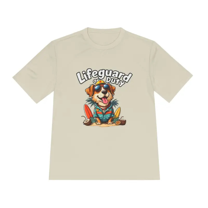 Lifeguard Dog Graphic T Shirt Collection Unisex Moisture Wicking Tee - Ocean State Styles
