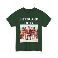 Lifeguard Santa Unisex Tee for Beach Christmas Fun - Ocean State Styles
