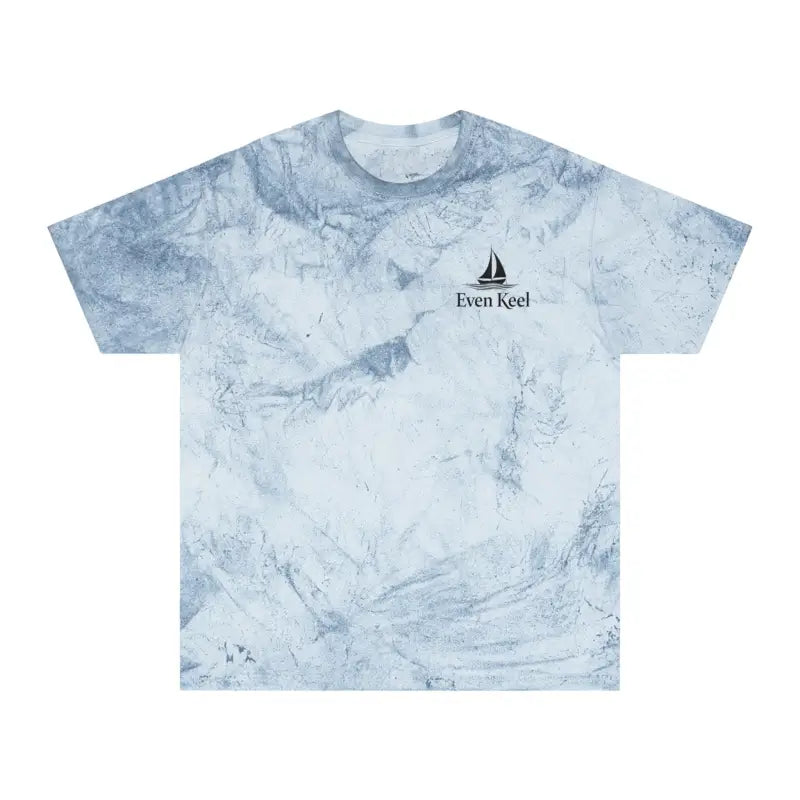 Marble-patterned t-shirt featured in Life’s a Beach Unisex Color Blasted Tie Dye T Shirt