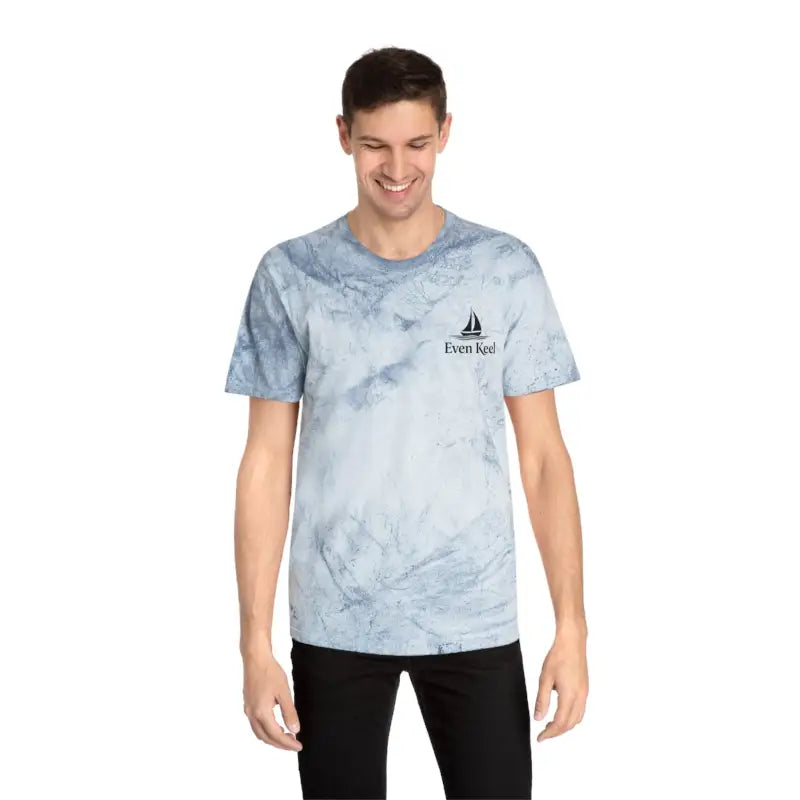Life's a Beach Unisex Color Blasted Tie Dye T Shirt Fun - Ocean State Styles