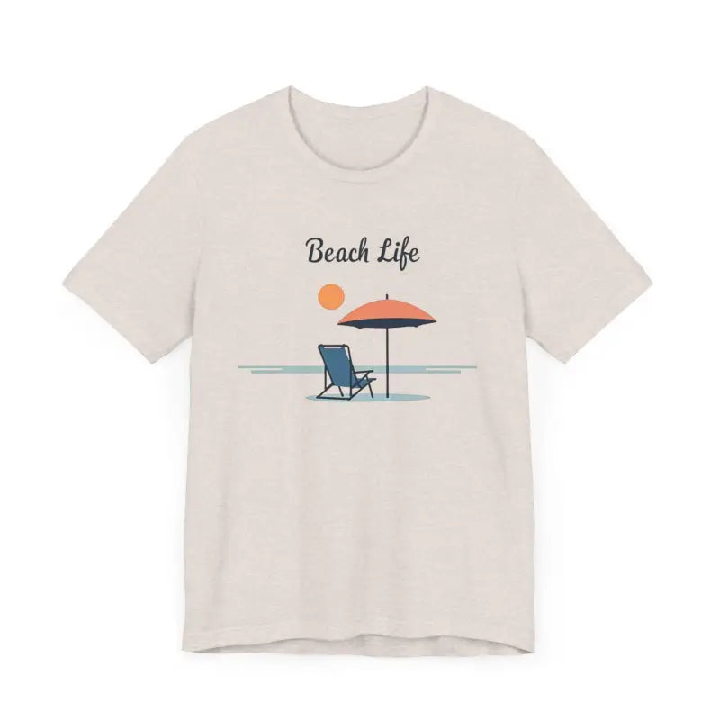 Life's a Beach Unisex Tee Tropical Vacation Shirt for Fun - Ocean State Styles