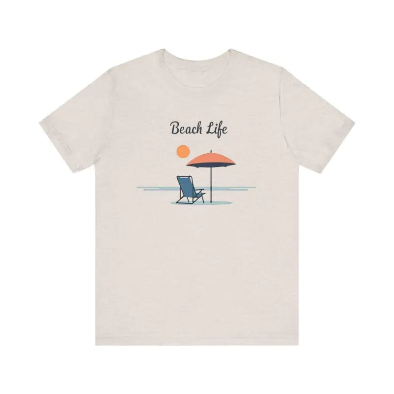 Life's a Beach Unisex Tee Tropical Vacation Shirt for Fun - Ocean State Styles