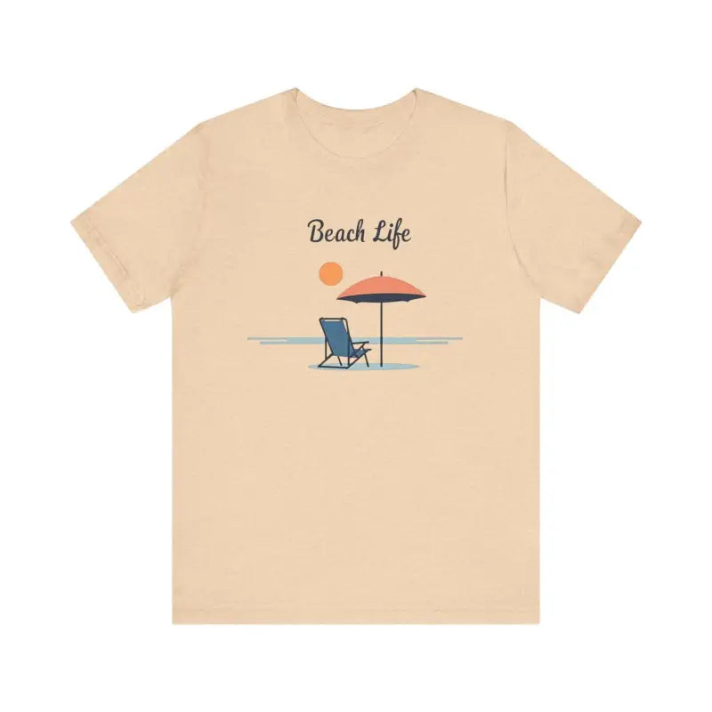 Life's a Beach Unisex Tee Tropical Vacation Shirt for Fun - Ocean State Styles