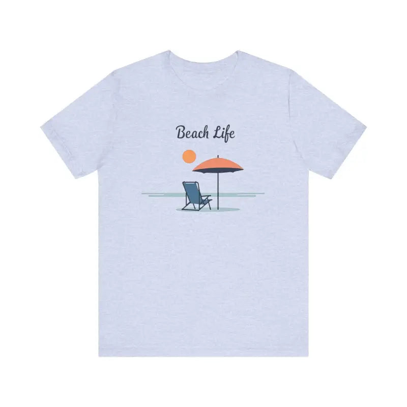 Life's a Beach Unisex Tee Tropical Vacation Shirt for Fun - Ocean State Styles