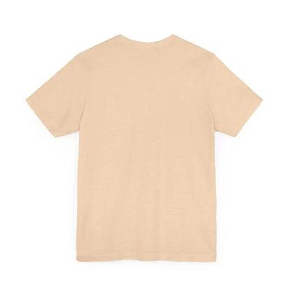 Beige short-sleeved t-shirt from the Light Blue and Beige Beach Life Tee collection