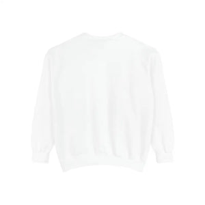 White long-sleeved crewneck sweatshirt from Wild and Free collection