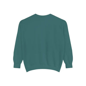 Teal crewneck sweatshirt from Light Blue Gray and White Crew Neck Sweatshirt Wild and Free collection
