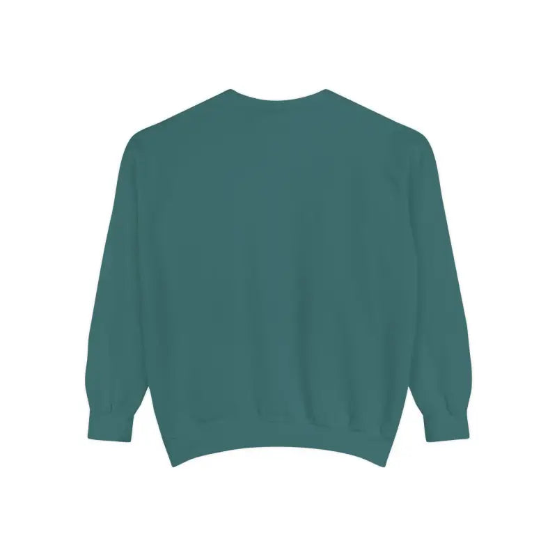 Teal crewneck sweatshirt from Light Blue Gray and White Crew Neck Sweatshirt Wild and Free collection
