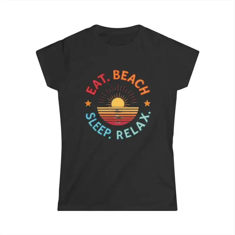 Black Eat T-Shirt from Colorful Tee Collection