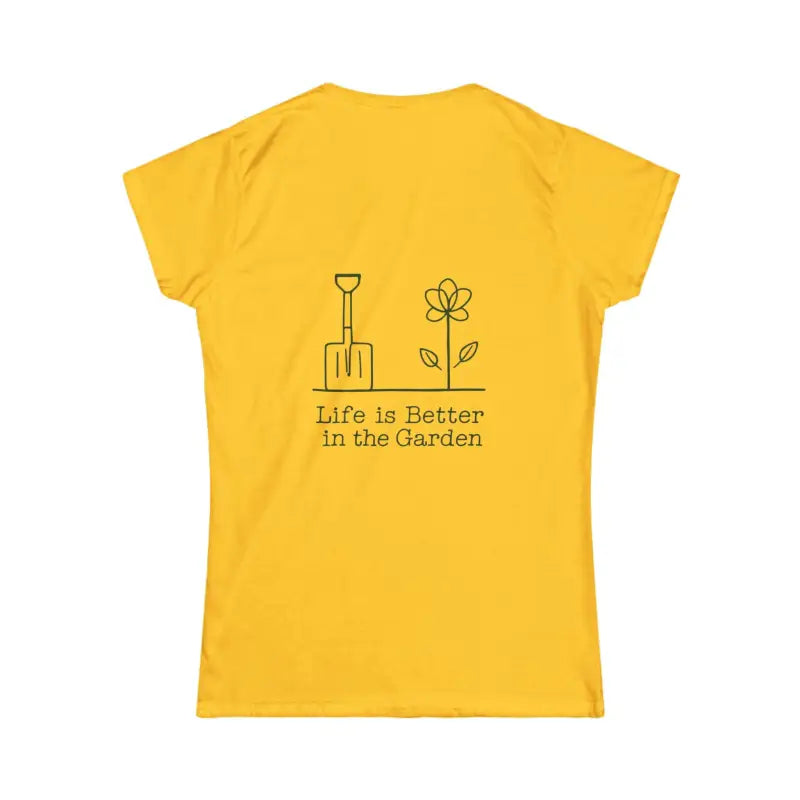 Light Blue Women's Gardening Tee Life Is Better In The Garden - Ocean State Styles