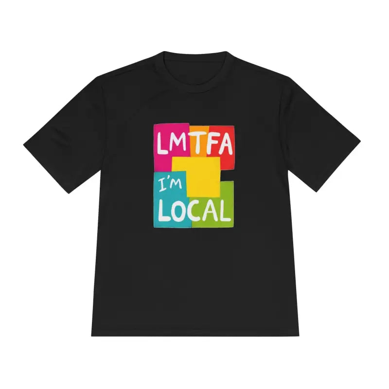 Local Community Moisture Wicking T Shirt in Pink Maroon and Black - Ocean State Styles