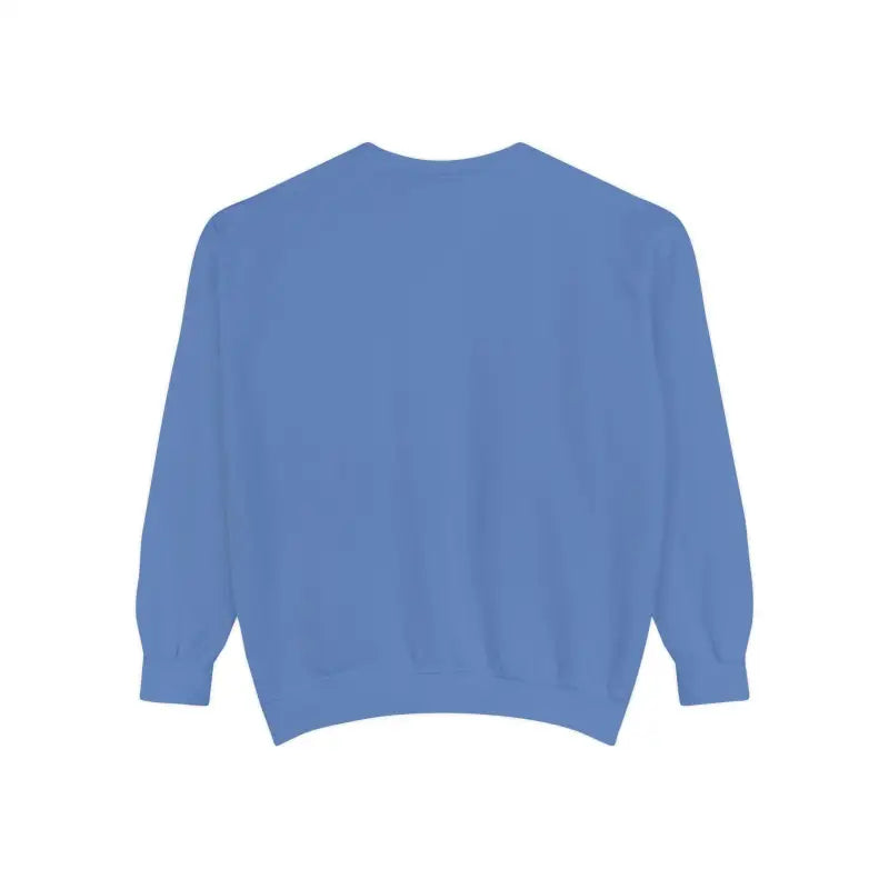 Blue crew neck sweatshirt from Local Stars collection for unisex fashion and comfort