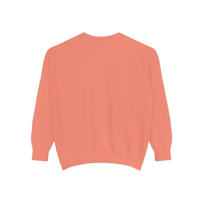 Salmon-colored knit sweater from the Local Stars Unisex Sweatshirt collection