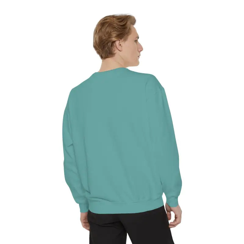Teal crewneck sweatshirt from the Local Stars Unisex Sweatshirt collection