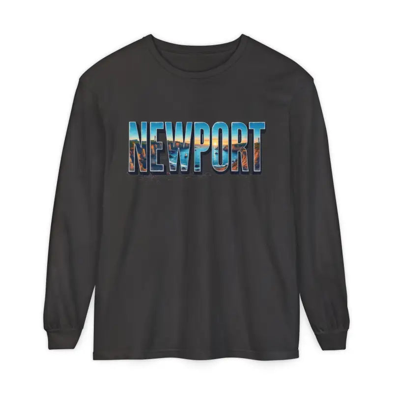 Long Sleeved Newport Beach Vibes Unisex T-Shirt - Ocean State Styles